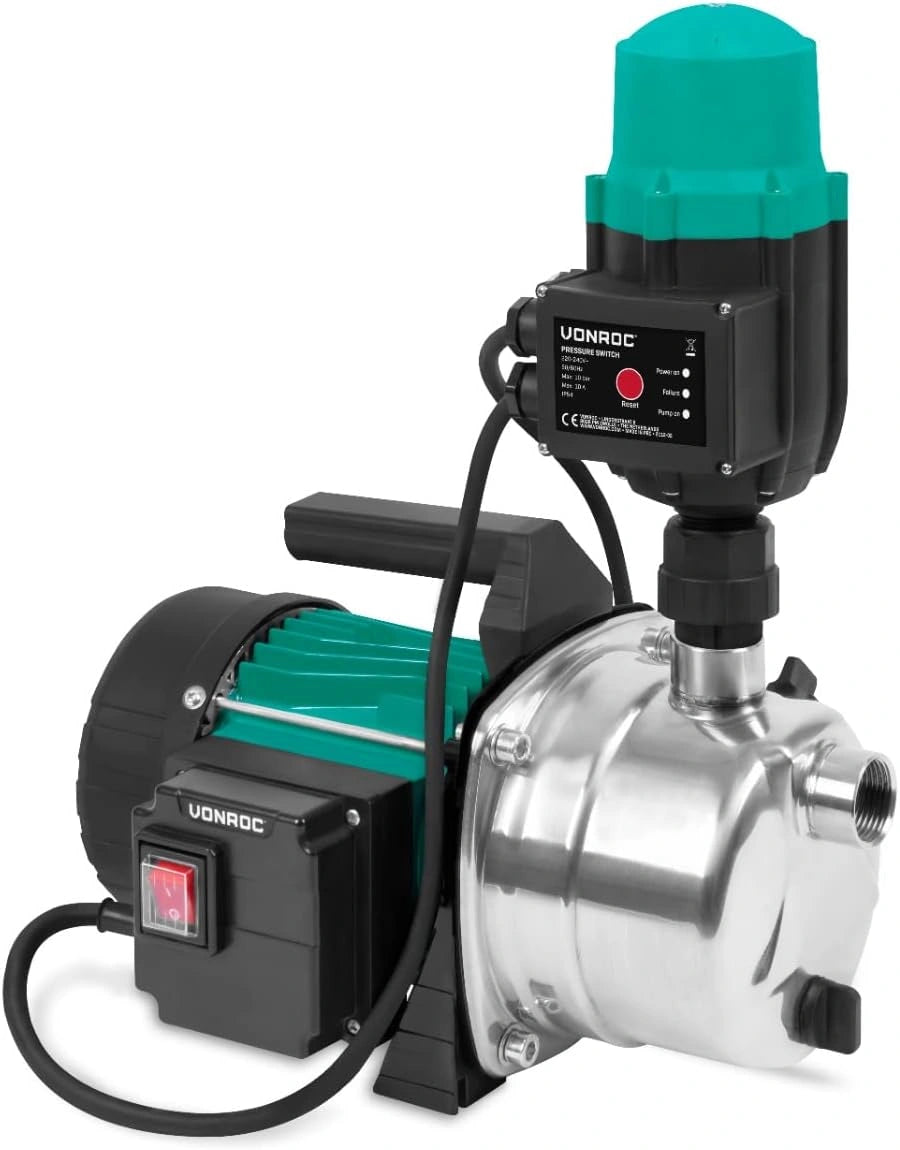 Pompa wodna Vonroc – moc 1000 W, do codziennego zastosowania