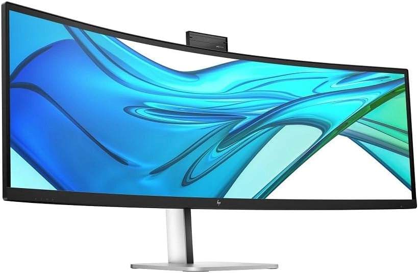 Monitor HP 549pm – dwie komory, kolor czarny i srebrny, do codziennego zastosowania