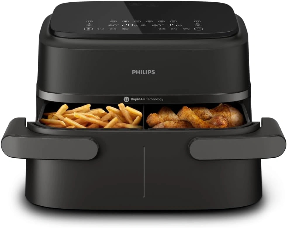 Frytkownica beztłuszczowa Philips – pojemność 7,1 l, do przygotowywania potraw