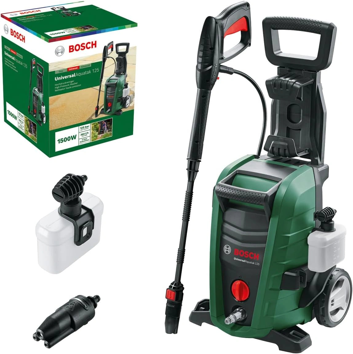 Produkt użytkowy Bosch – moc 1500 W, do codziennego zastosowania