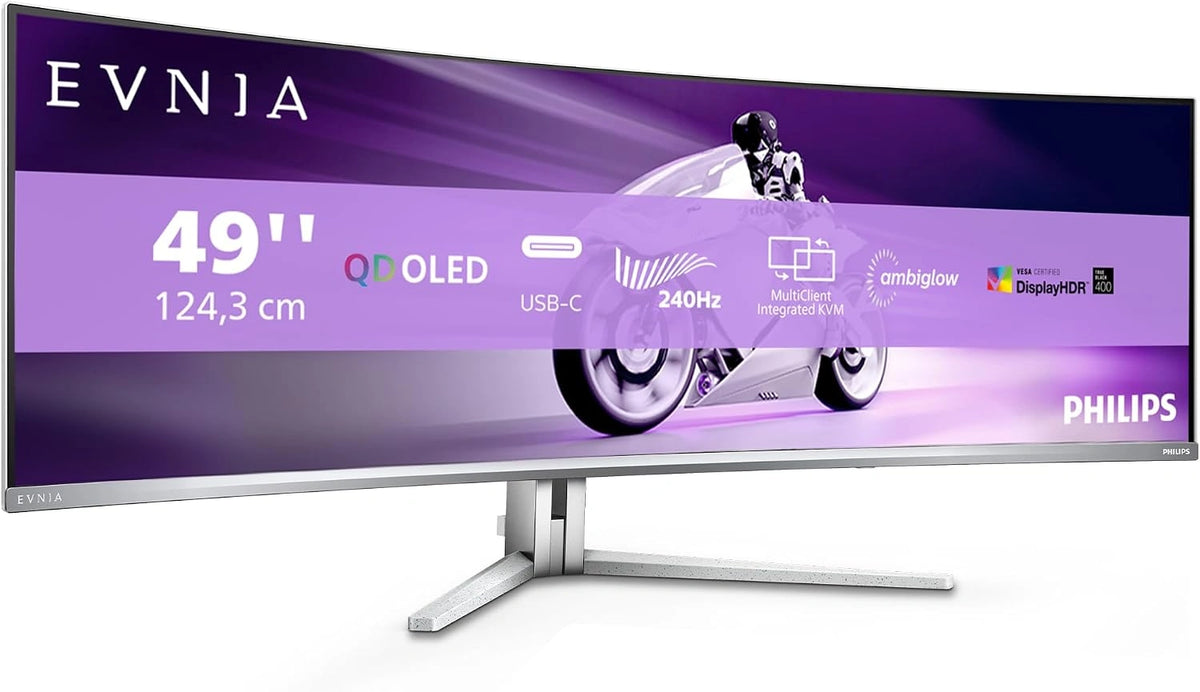 Telewizor Philips 49M2C8900AM – kolor szary, do domu lub pojazdu rekreacyjnego