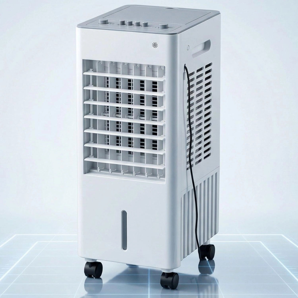 Klimatyzator – programator czasowy, moc 60 W, pojemność 5 l, do pomieszczeń domowych