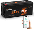 Akumulator LiTime 24V – akumulator 100 Ah, napięcie 24 V, do zgodnych urządzeń lub pojazdów