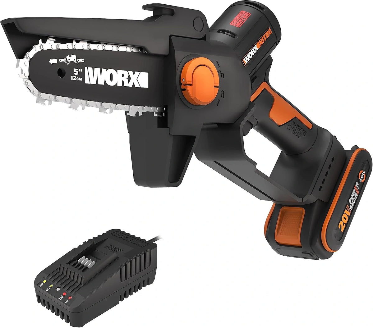 Piła elektryczna WORX WG325E – napięcie 20 V, do codziennego zastosowania