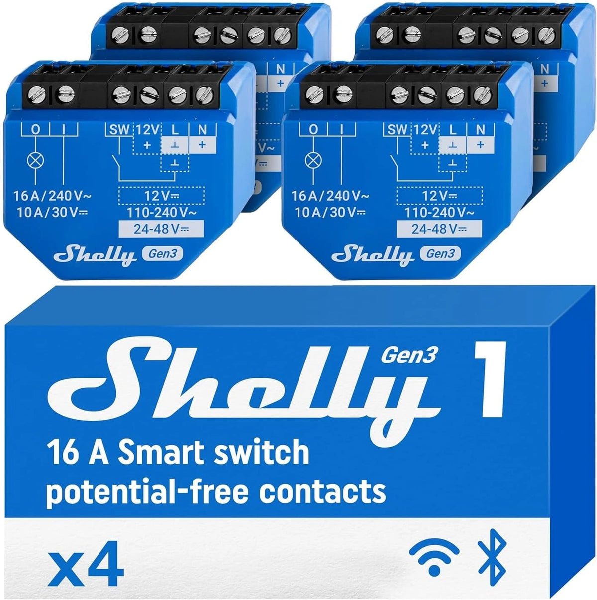 Produkt użytkowy Shelly 1 – do codziennego zastosowania