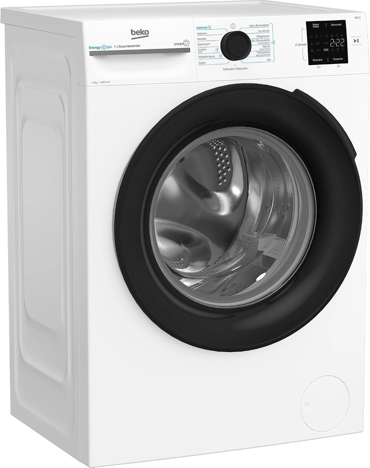 Pralka Beko BM3WFU3741X – kolor biały, do pielęgnacji tkanin