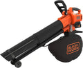 Dmuchawa ogrodowa BLACK+DECKER – kolor czarny, pojemność 45 l, napięcie 36 V, do codziennego zastosowania