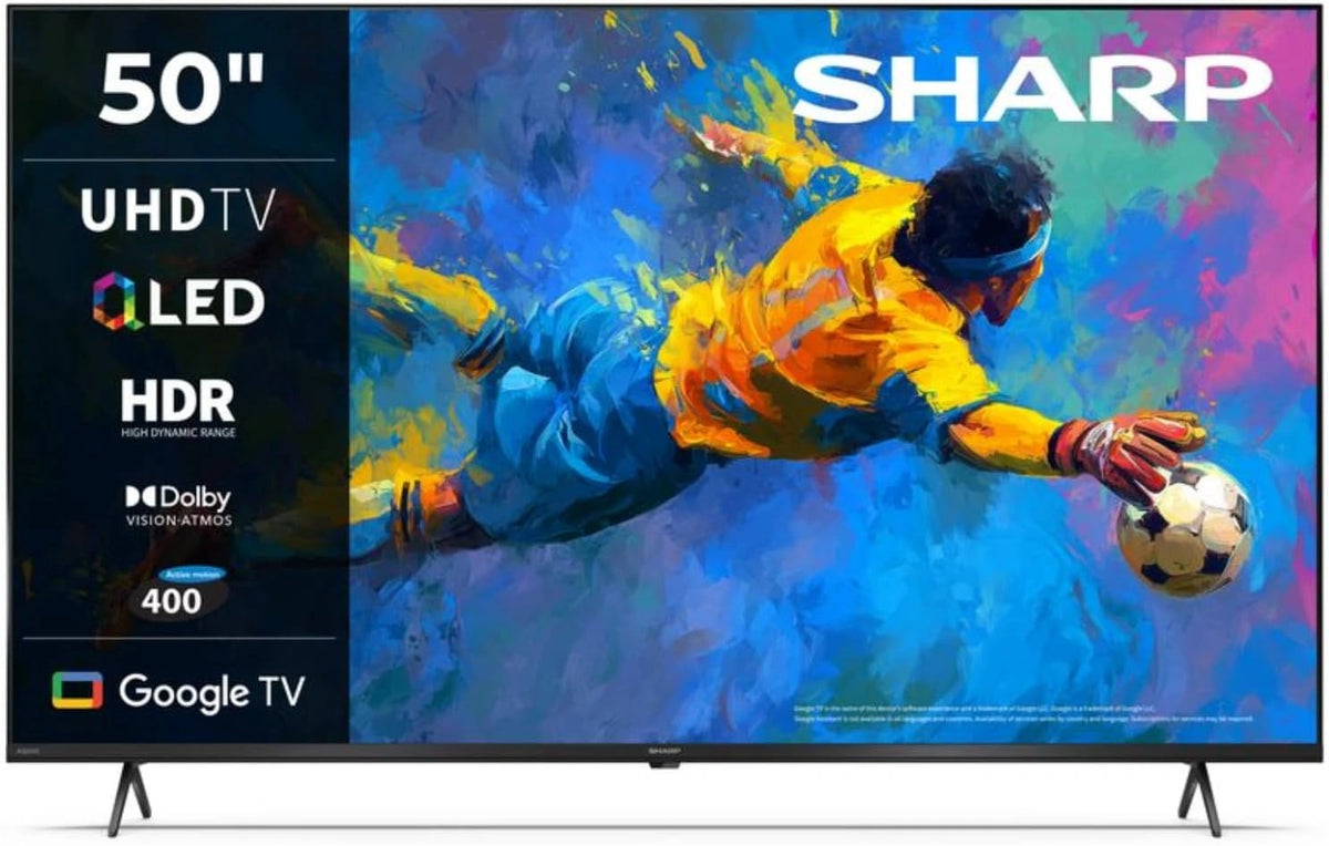 Telewizor Sharp 50HP5365E – kolor czarny, do domu lub pojazdu rekreacyjnego