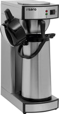 Ekspres do kawy Saro 317-2085 – kolor srebrny, moc 1900 W, pojemność 1,8 l, do domu lub biura