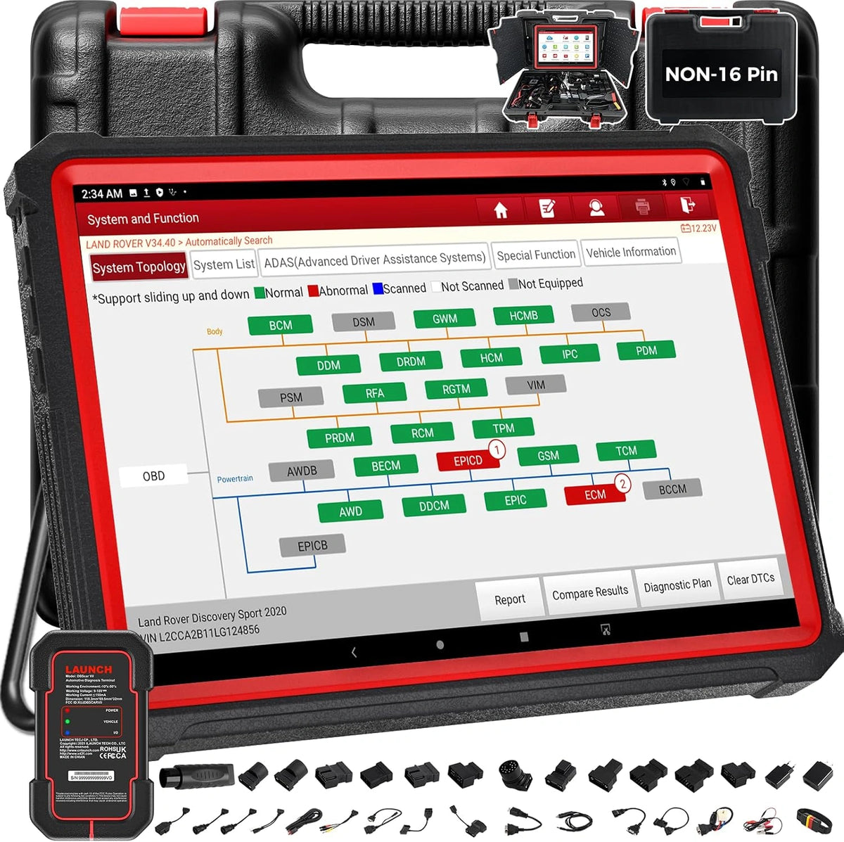 Tester diagnostyczny Launch X431 – do codziennego zastosowania