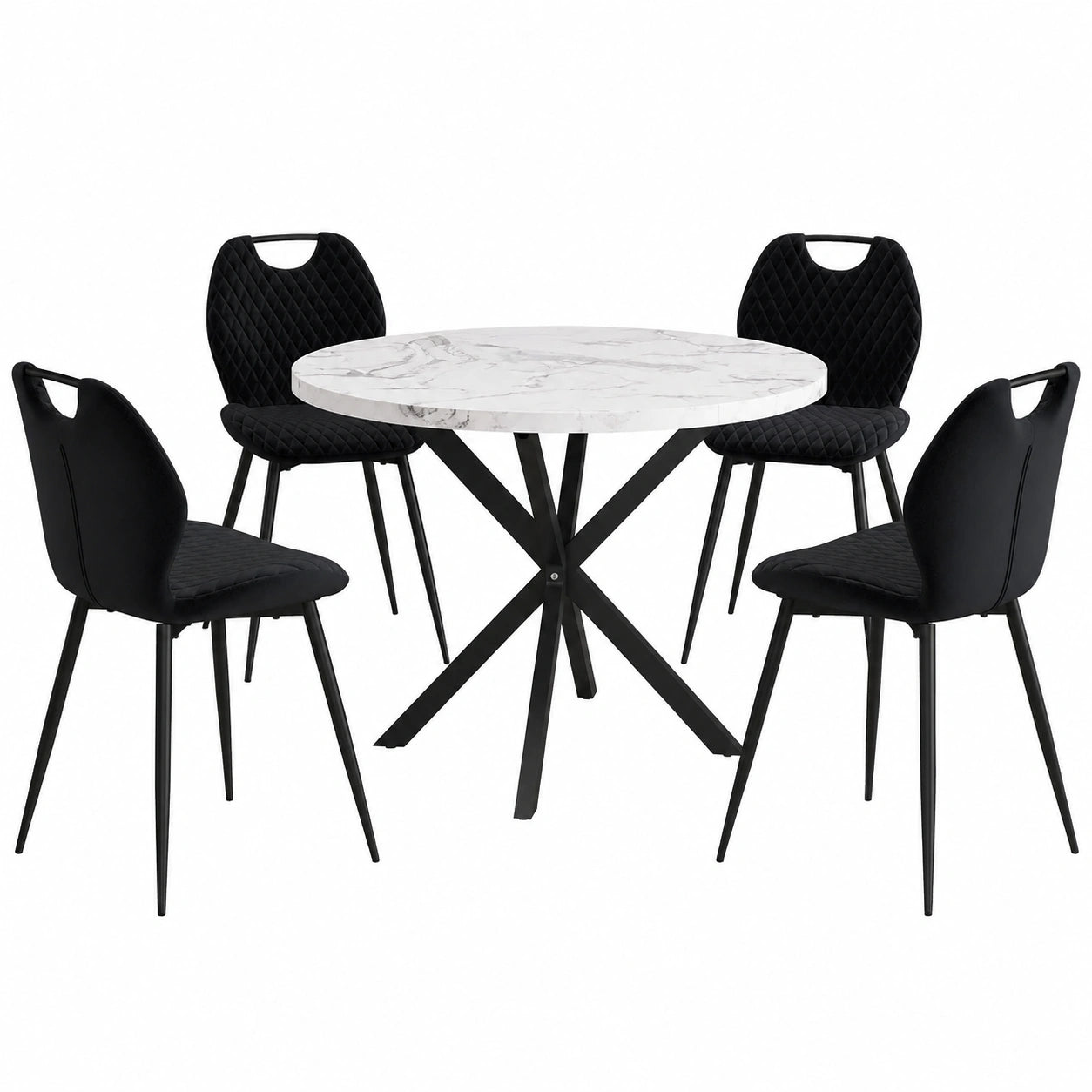 table-a-manger-ronde-100cm-avec-4-chaises-en-velours-pour-salle-a-manger-fmmgtf8207xf