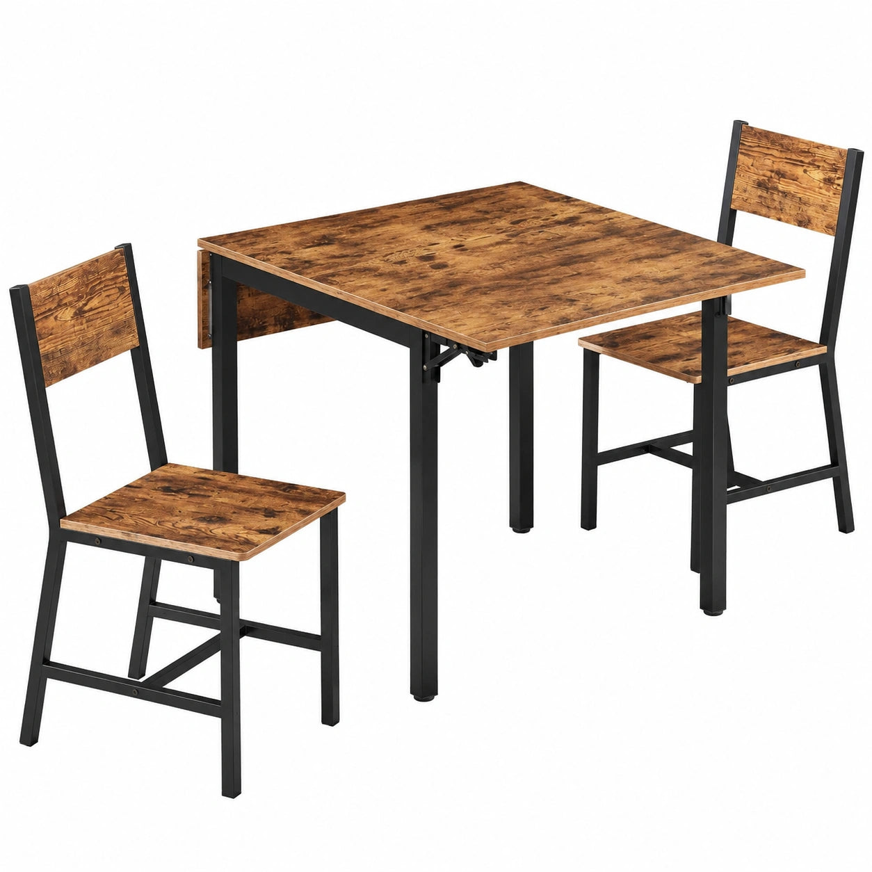 ensemble-table-pliante-et-chaises-pour-cuisine-marron-et-noir-gyixxk8208ta