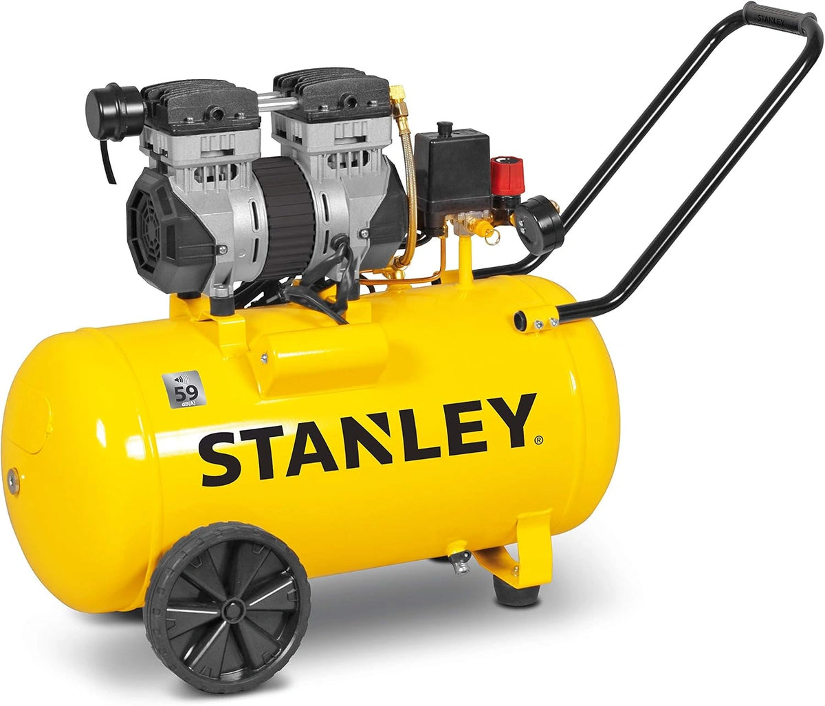 Kompresor STANLEY – pojemność 50 l, do codziennego zastosowania
